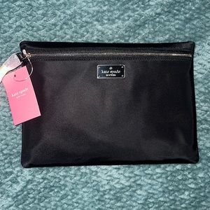 Brand New - Kate Spade Large Drewe Nylon Cosmetic Pouch